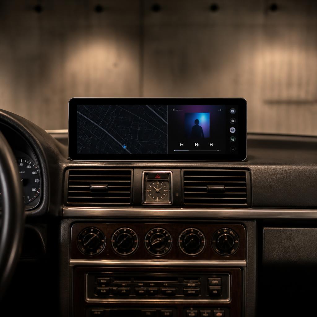 DASHUP 10.26-inch display mounted on a car dashboard